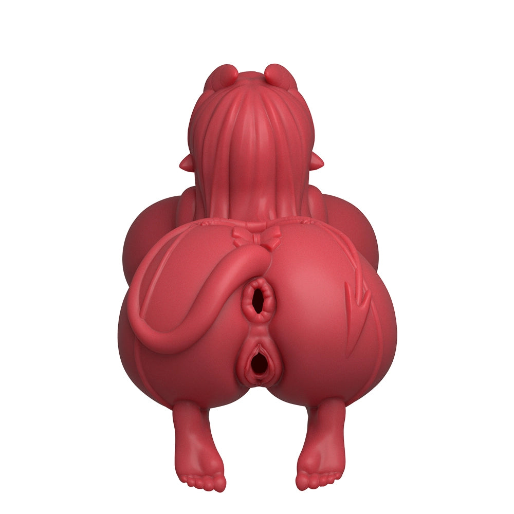 Image of Meru The Succubus: Co-branding Blowjob Sex Toy Red Skin Hentai Doll